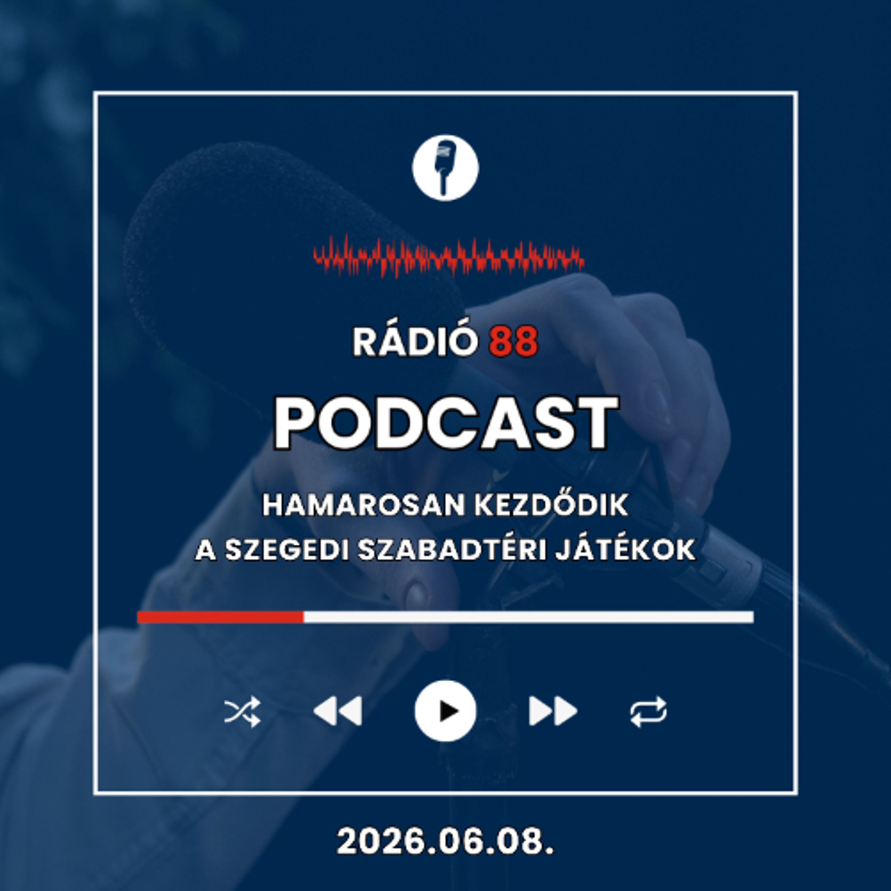Hamarosan kezdődik a Szegedi Szabadtéri Játékok | Café88 [2026.06.08.] episode artwork