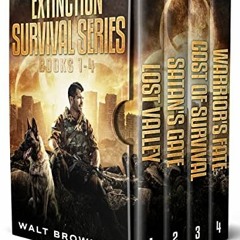 [GET] [EPUB KINDLE PDF EBOOK] Extinction Survival: The Complete Four Book Series: A P