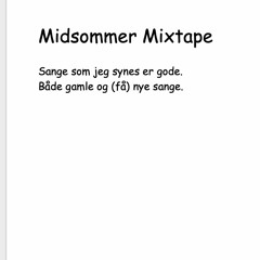 Midsommer Mixtape