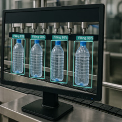 Computer vision AI is transforming bottle inspection in the bottled water industry of the future