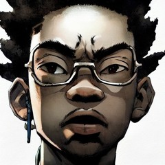 Huey from The Boondocks LoFi HipHop | Sad | Rain Sounds