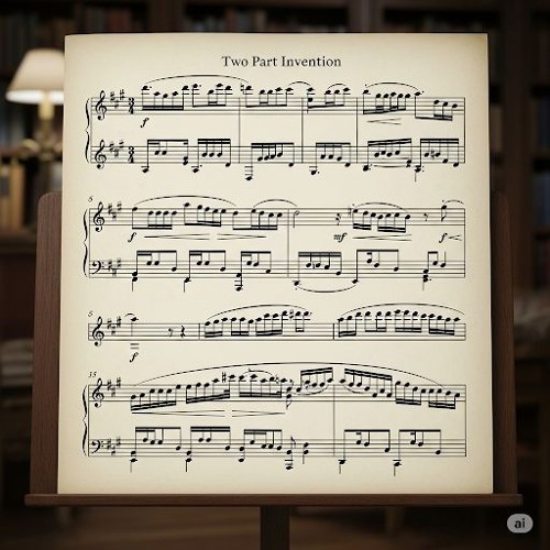 VJS 041 "Two Part Invention No.1 in C minor"