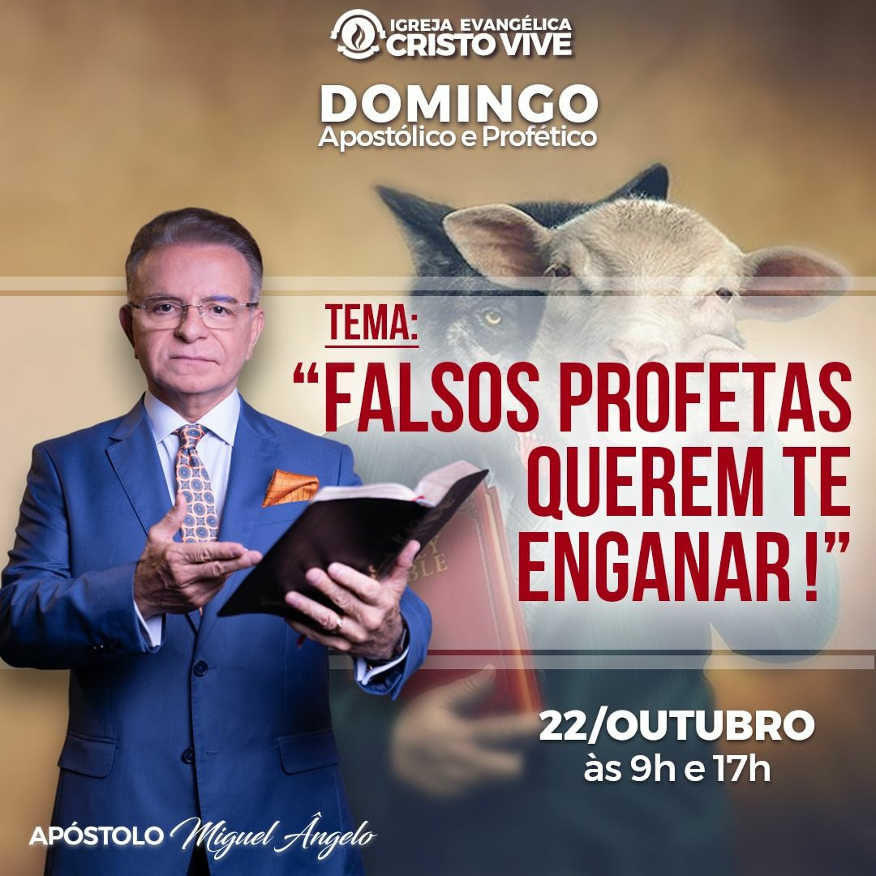 Igreja Evangélica Cristo Vive - Ap. Miguel Ângelo