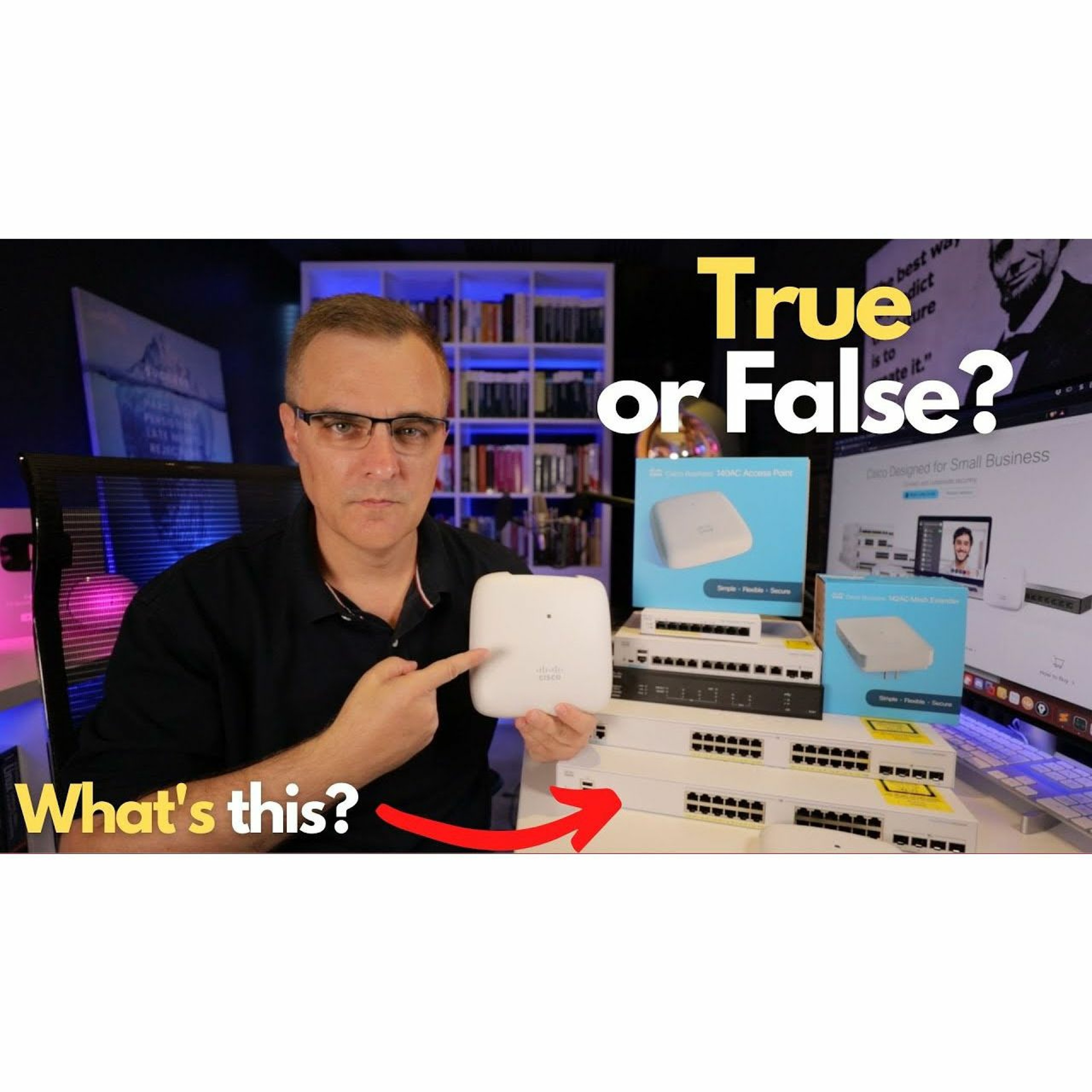 cover of episode #292: Networking Myths: Cisco Business