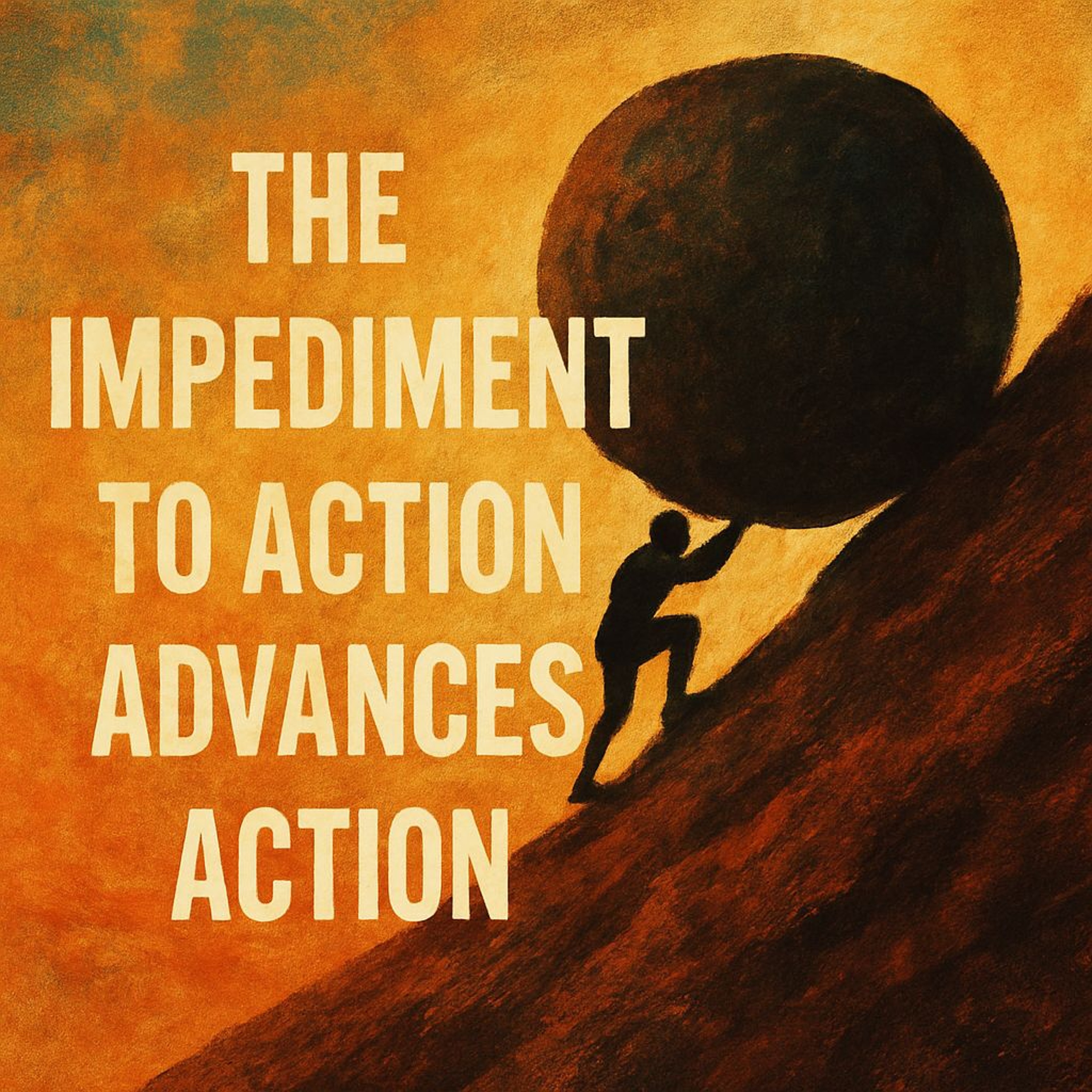 The impediment to action advances action