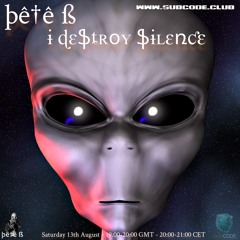 I Destroy Silence - August 2022 - Pete B