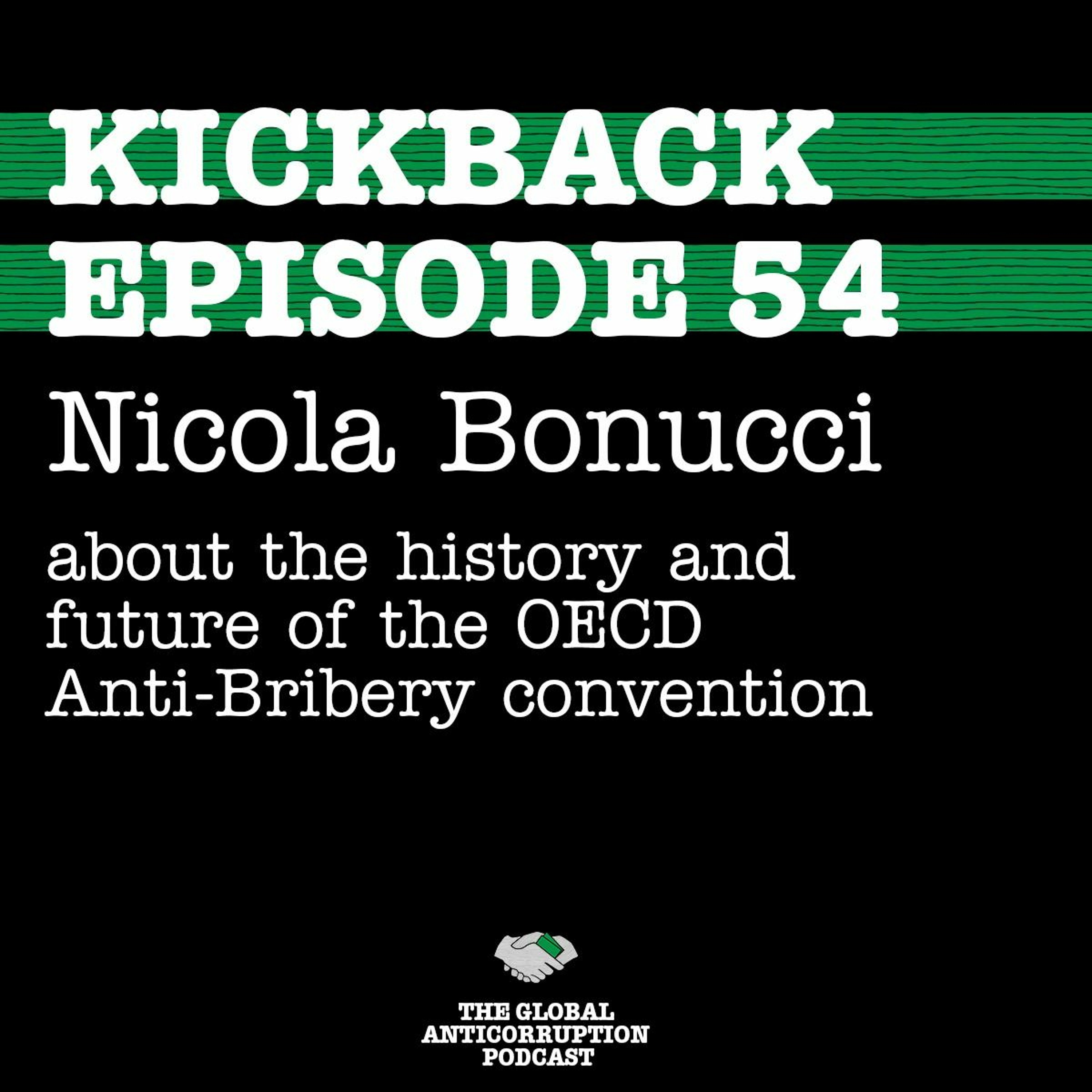 54. Nicola Bonucci on the history and future of the OECD Anti-Bribery convention episode artwork