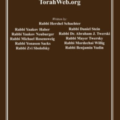 READ PDF 📫 Pesach: TorahWeb.org by  Rav Hershel Schachter,Rav Yakov Haber,Rav Yaakov