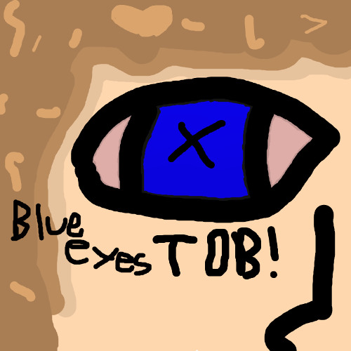 blue eyes