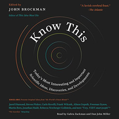 [READ] EBOOK 📜 Know This: Today's Most Interesting and Important Scientific Ideas, D