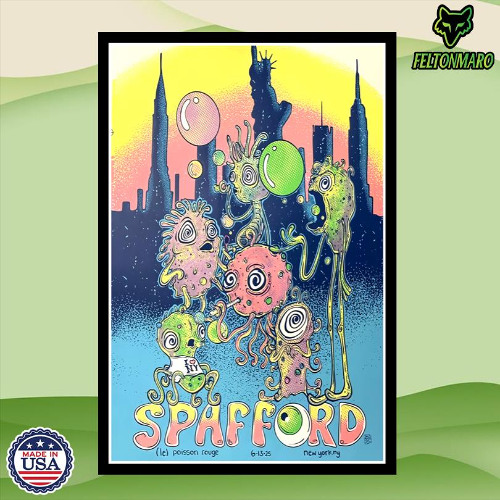 Spafford Le Poisson Rouge New York, NY June 13 2025 Tour Poster