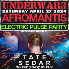 TATE SEDAR @ Underwar3 x Afromantis Final (San Diego, CA) 🪲 4/27/24