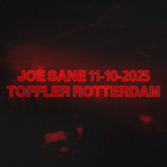 JOE SANE Live Recording At Toffler Rotterdam [11-10-2025]