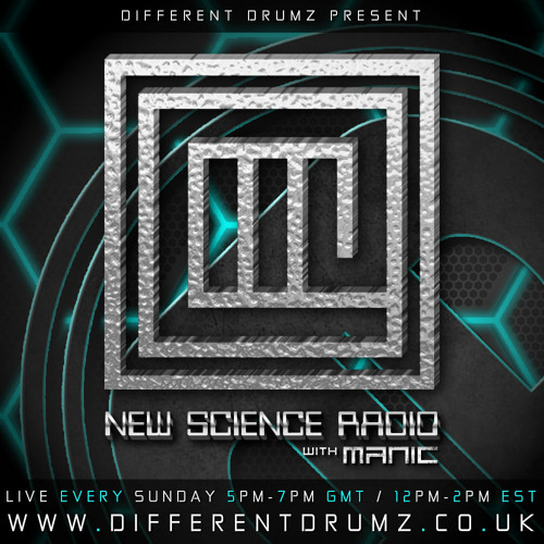 Manic Presents: New Science Radio live on Different Drumz with special guest Johnny Utah(08,01,23)