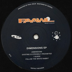 Paawl - Dimensions EP (GST13)