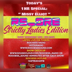 28th April 2021 = SLE By Rs Dre 12pm - 3pm = 1hr Missy Elliot + More Your Vibes Pure Energy !!
