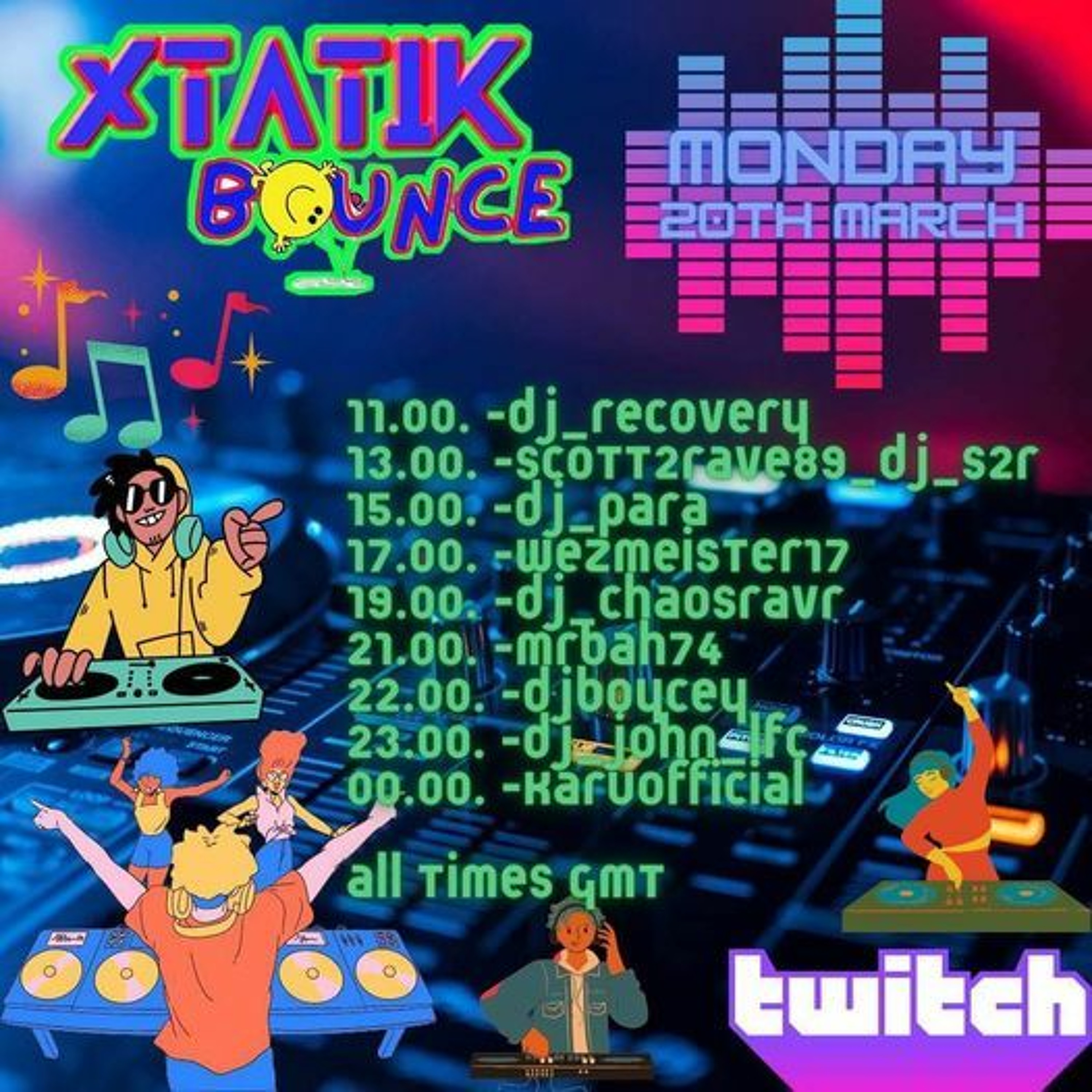 Twitch Sessions