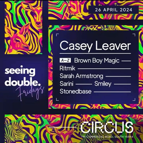 Seeing Double Fridays | Circus bar 26/04/24