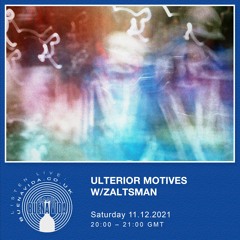 Ulterior Motives w/ Zaltsman - Radio Buena Vida 11.12.21