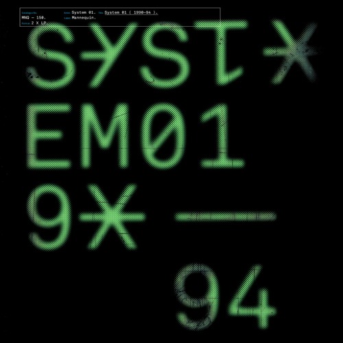 MNQ 150 System 01 - System 01 1990​-​1994 2xLP (Snippets Mix)