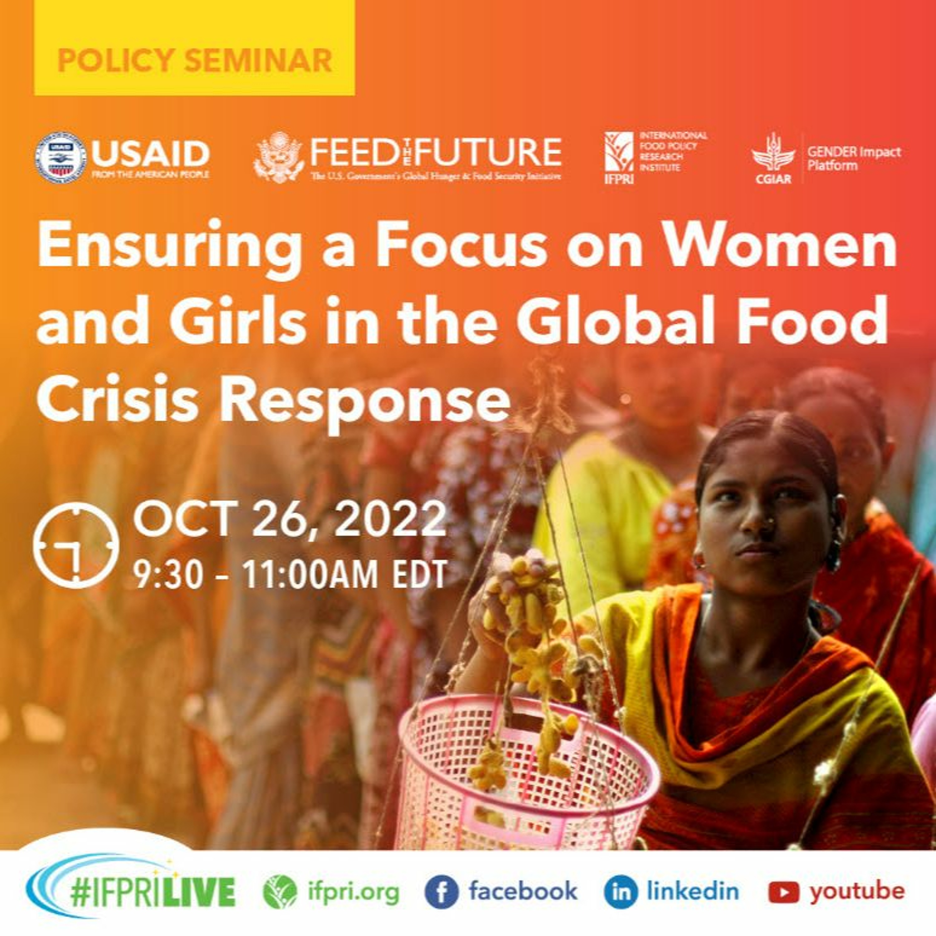 Ensuring a Focus on Women and Girls in the Global Food Crisis Response episode artwork