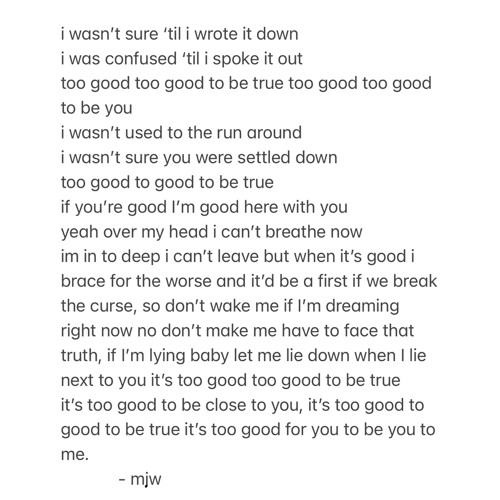洋楽 Too True To Be Good THIS DAY WILL TELL 洋楽 Too True To Be Good THIS DAY WILL TELL Too True To Be