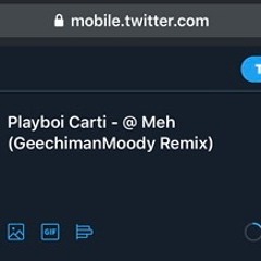 Playboi Carti - @ Meh (GeechiManMoody Remix)