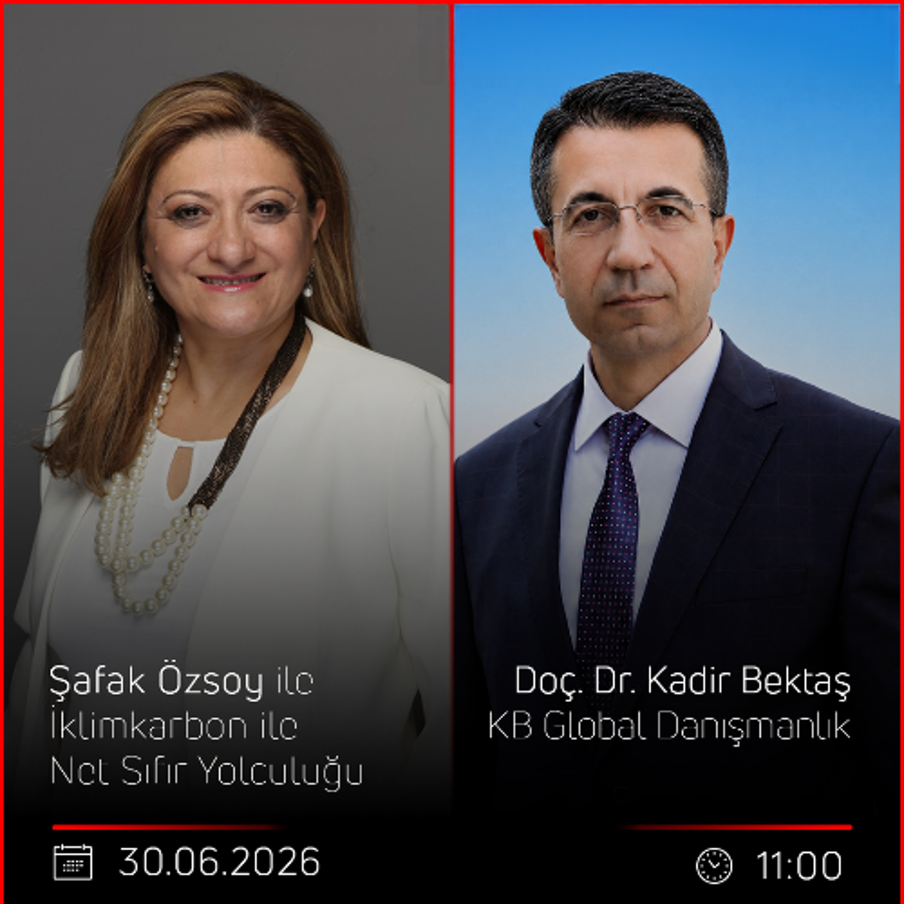 Doç. Dr. Kadir Bektaş – Şafak Özsoy ile İklimkarbon ile Net Sıfır Yolculuğu episode artwork