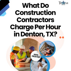 What Do Construction Contractors Charge Per Hour in Denton TX
