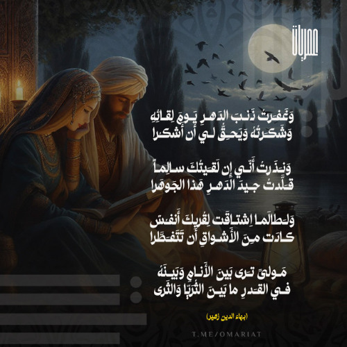 وغَفَرتُ ذَنبَ الدَهرِ يَومَ لِقائِهِ
