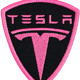 on pink tessie