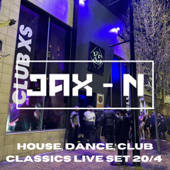 Live at Club XS (Middlesbrough) 20/4 House, Dance, Trance, Club Classics