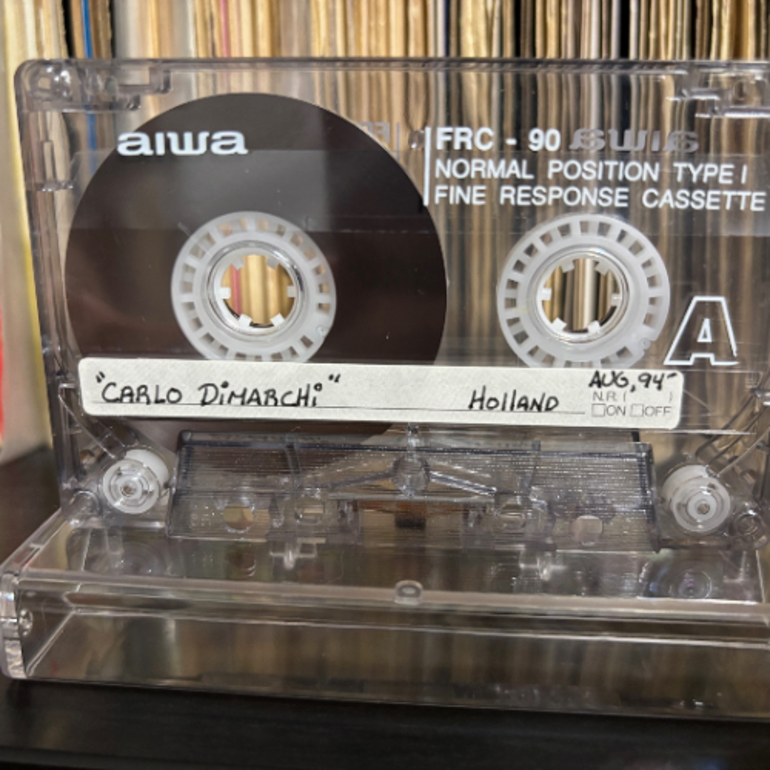 Carlo Dimarchi - Holland August, 1994’ (Manny’z Tapez) episode artwork