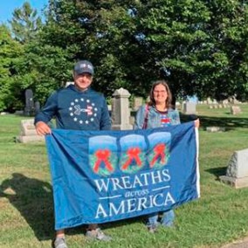 Stream Frank Drury cocoordinator for Wreaths Across America