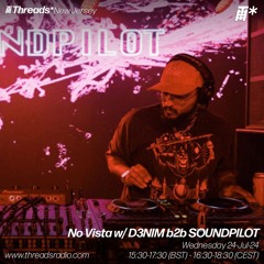 No Vista w/ D3NIM b2b SOUNDPILOT (*New Jersey) - 24-Jul-24