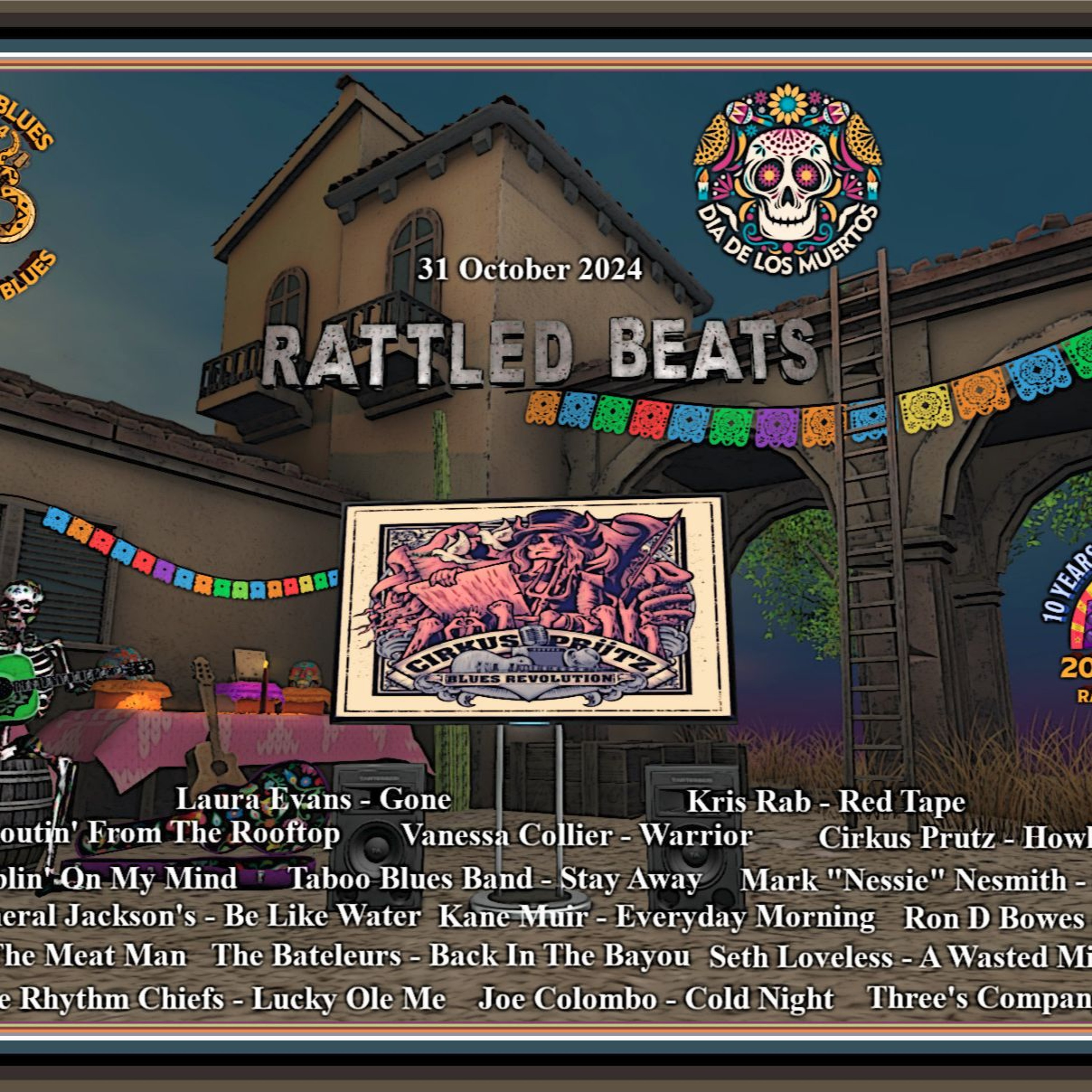 Rattled Beats 10-31-24 episode artwork