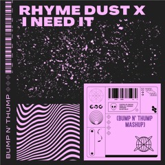 Rhyme Dust X I Need It (Bump n' Thump mashup)