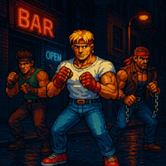 Fight Street (Retro Electronic/Action)