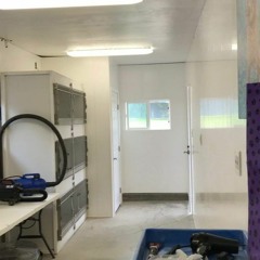 Preserving the Cleanliness of a Dog Kennel Using Moisture-Resistant Wall Panels