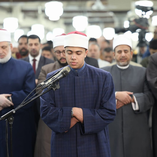 الطالب الشيخ أحمد سامي الجوهري - تراويح ليلة ٢٦ رمضان ١٤٤٦