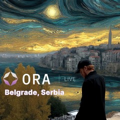 Ora Live in Belgrade, Serbia - BW Rooftop