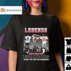 The Legends Atlanta Falcons Matt Ryan And Deion Sanders Thank You For The Memories Shirt