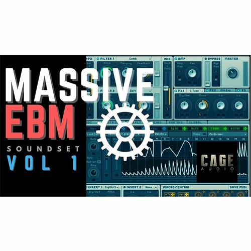 Stream MASSIVE VSTIndustrial/EBM patchset by CAGE AUDIO Listen