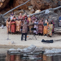 Central Australian Aboriginal Women’s Choir performing at the Kwarta Tuma Festival 2025