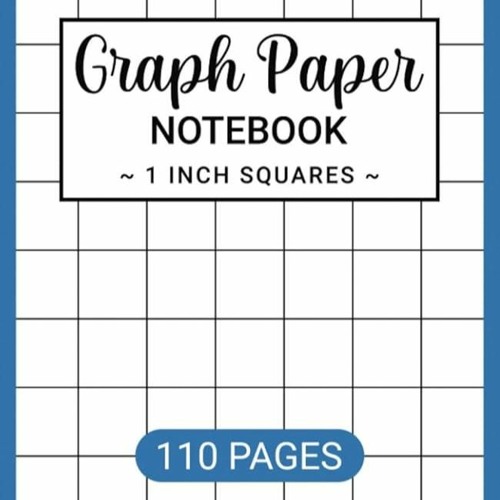 stream-kindle-graph-paper-notebook-1-inch-squares-blank-graphpaper