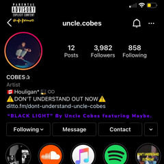 ‘ Black Light ‘ - Maybe x Uncle Cobes