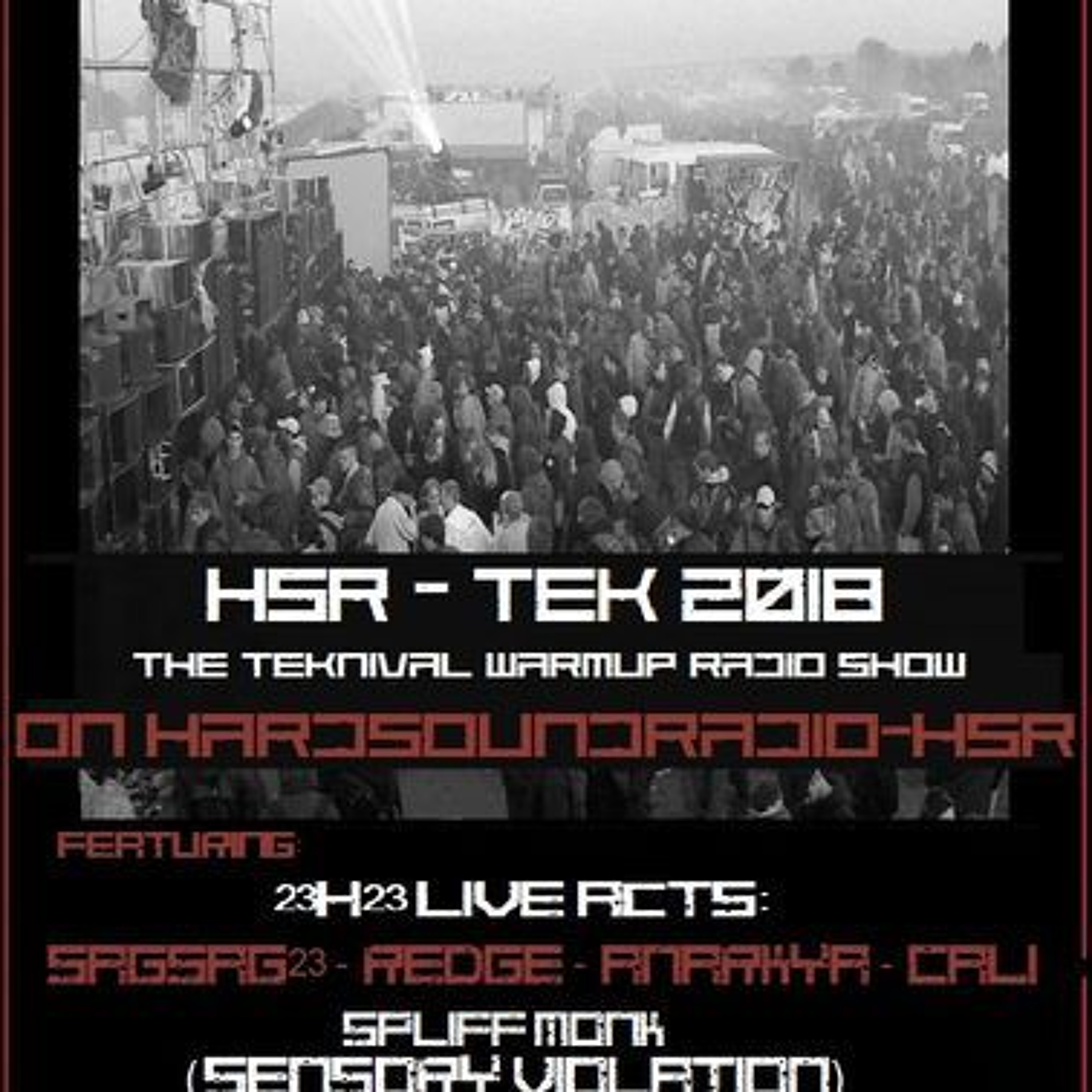 Spliff Monk - (There's No K In Techno) Teknival Warmup Mix On HardSoundRadio-HSR episode artwork