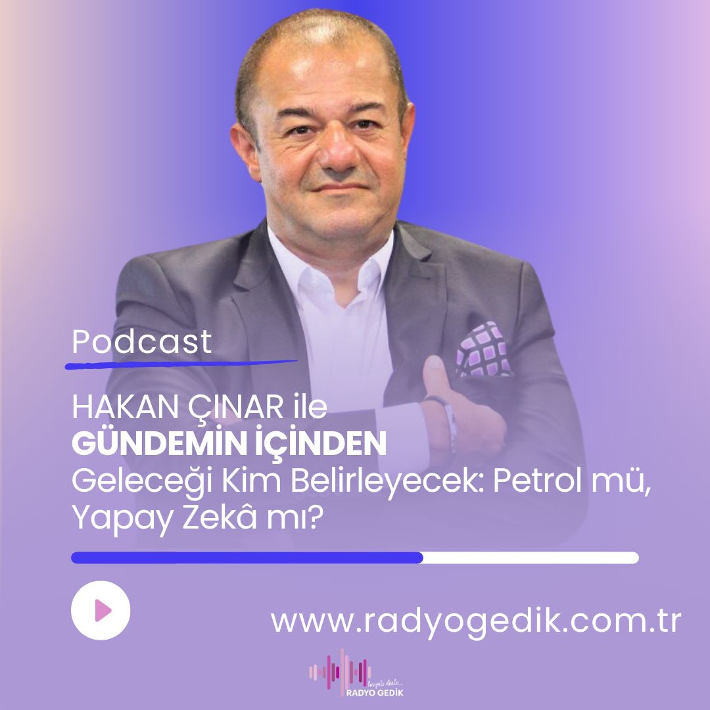 HAKAN ÇINAR İLE GÜNDEMİN İÇİNDEN - Geleceği Kim Belirleyecek: Petrol mü, Yapay Zekâ mı? episode artwork