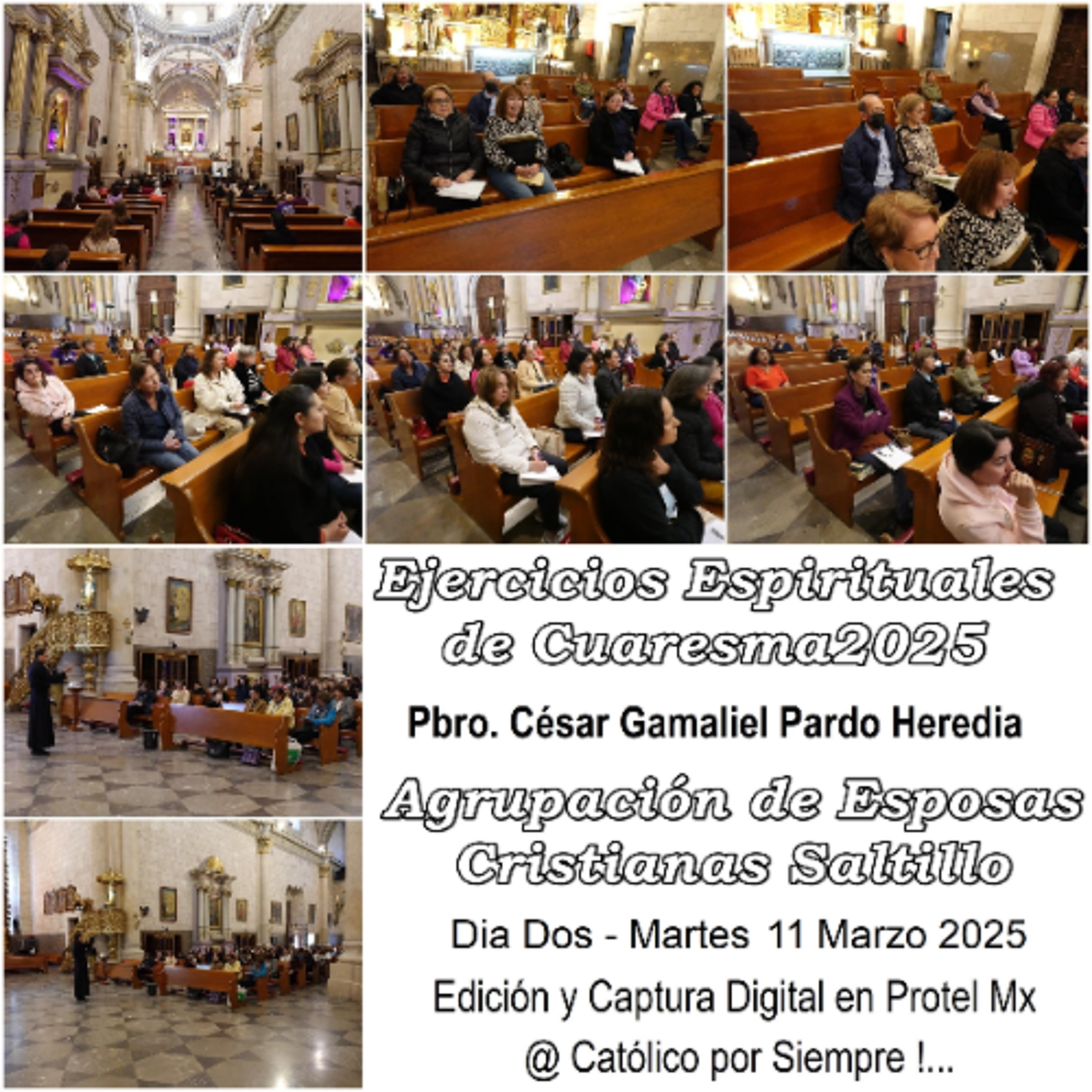 Ejercicios Espirituales de Cuaresma 2025 - Martes 11 Agrupación de Esposas Cristianas Saltillo