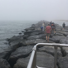 unhooked at the shore